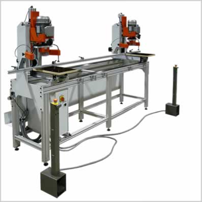 Machines pour le perage et linsertion de ferrures de meubles - GANNOMAT