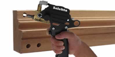 Glue and dowel inserter for window profiles with high pressure pump for D3/D4 glues - GANNOMAT Selekta HD - Options